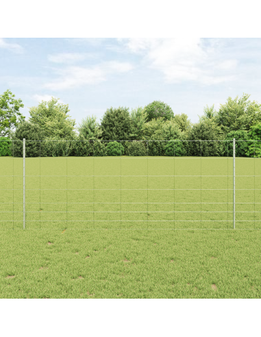 Recinzione con Posto Argento 1 x 25 m Acciaio