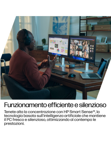 HP EliteBook 8 Flip G1i AI Intel Core Ultra 7 255U Ibrido (2 in 1) 33,8 cm (13.3") Touch screen WUXGA 32 GB LPDDR5x-SDRAM 512 GB