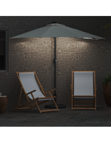 Ombrello da giardino Sabbia 294 x 150 x 223 cm