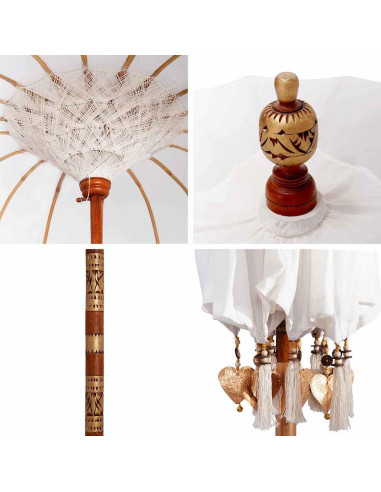 Parasol Balinese Crema 185 x 185 x 260 cm