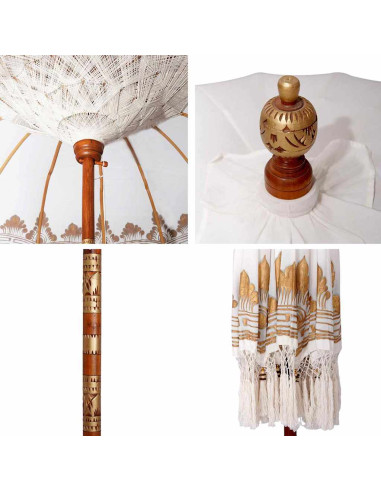 Parasol Balinese Crema 215 x 215 x 260 cm