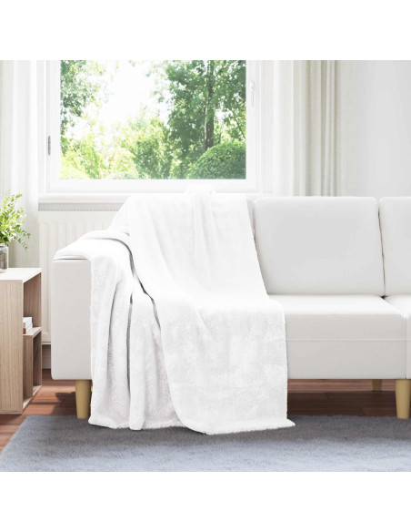 Coperta Bianco 130 x 150 cm Panno