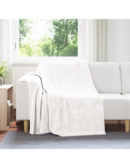 Coperta Bianco 150 x 200 cm Panno