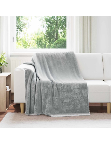 Coperta Grigio 150 x 200 cm Panno