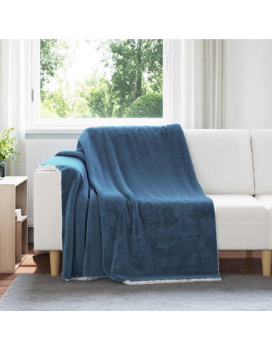 Coperta Blu navy 150 x 200 cm Panno