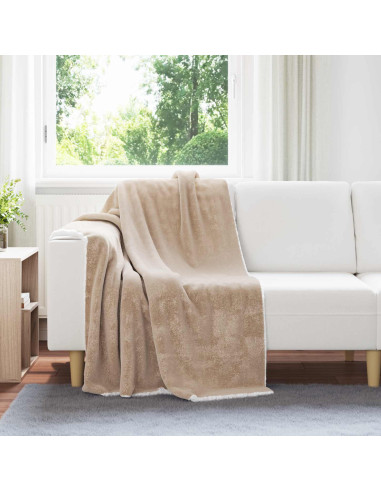 Coperta Cammello 130 x 150 cm Panno