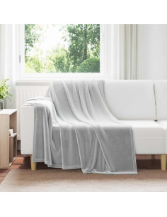 Coperta Grigio 150 x 200 cm Panno