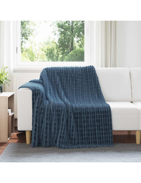 Coperte da Pile 6 pcs Blu navy 200 x 150 cm Panno