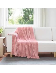 Coperte da Pile 6 pcs Rosa 150 x 130 cm Panno