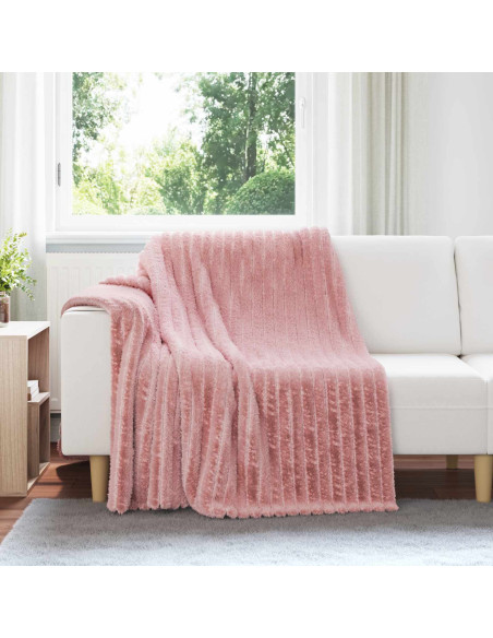 Coperte da Pile 6 pcs Rosa 200 x 150 cm Panno