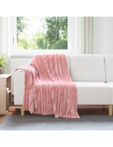 Coperta Rosa 150 x 130 cm Panno