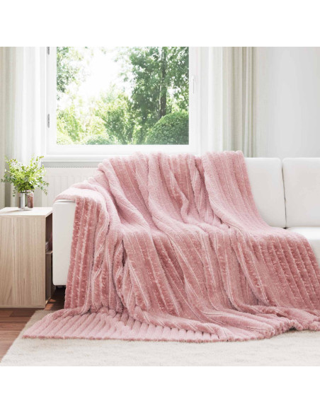Coperta Rosa 270 x 240 cm Panno