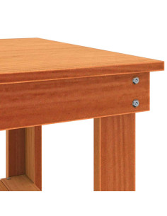 Banco da lavoro Marrone cerato 78,5 x 50 x 80 cm Pino massello