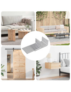 Chiave Esagonale 4675 pcs Argento 32 x 86 mm Acciaio