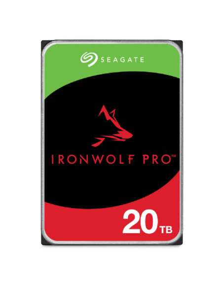 Seagate IronWolf Pro ST20000NT001 disco rigido interno 20 TB 7200 Giri/min 256 MB 3.5"