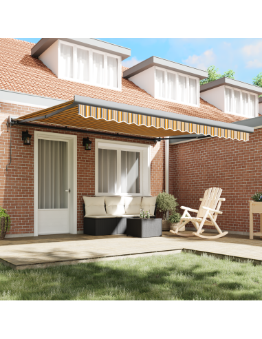 Tenda da Sole Multicolore 400 x 300 x 165 cm