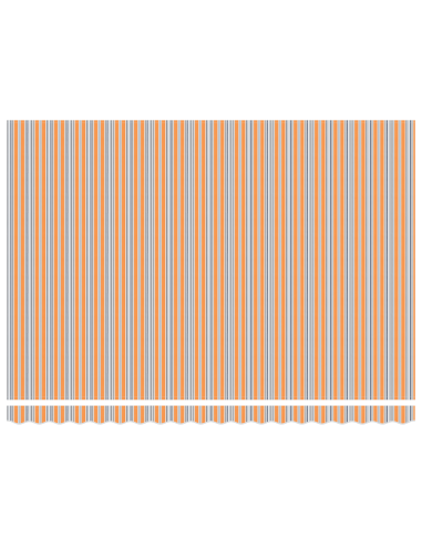 Tessuto per Tenda con Multicolore 450 × 300 cm Poliestere