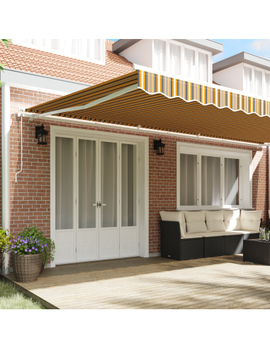 Tenda Retrattile Multicolore 600 × 300 cm Tessuto