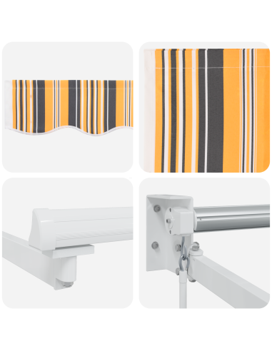 Tenda Retrattile Multicolore 500 × 300 cm