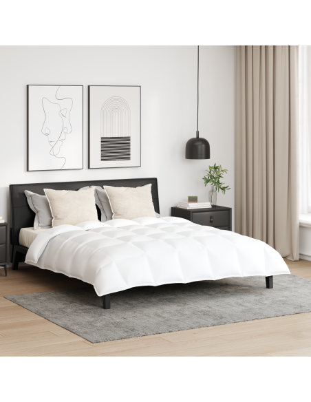 Set di Piumoni con cuscino 3 pcs Bianco Piuma d'anatra