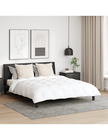 Set di Piumoni con cuscino 3 pcs Bianco Piuma d'anatra