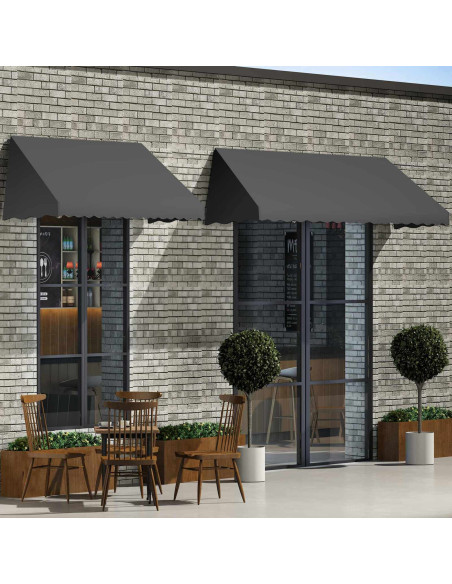 Tenda da Sole Grigio 300 cm Tessuto