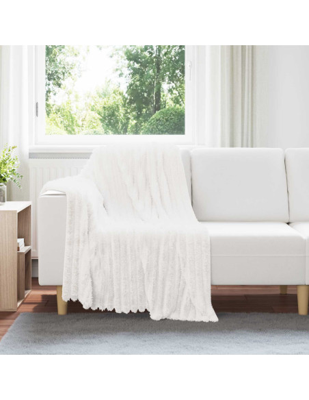 Coperta Bianco 150 x 130 cm Panno