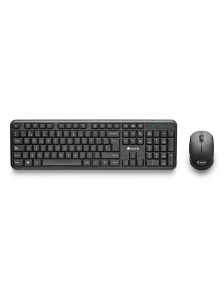 NGS HARMONY KIT (QUERTY, IT) tastiera Mouse incluso Universale RF Wireless QWERTY Italiano Nero