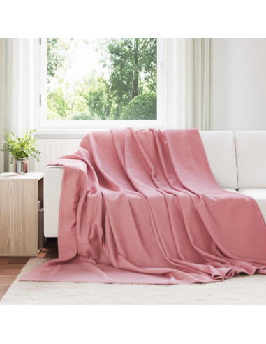 Coperta Rosa 270 x 240 cm Panno
