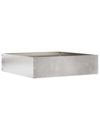 Bordura per Prato Argento 50 x 50 x 13 cm Acciaio inossidabile