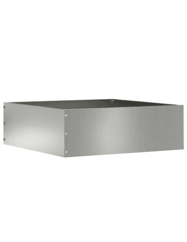 Bordura per Prato Argento 40 x 40 x 13 cm Acciaio zincato