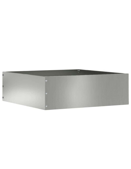 Bordura per Prato Argento 40 x 40 x 13 cm Acciaio zincato