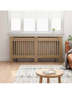 Copertura per radiatori Rovere artigianale 172 x 19 x 81,5 cm