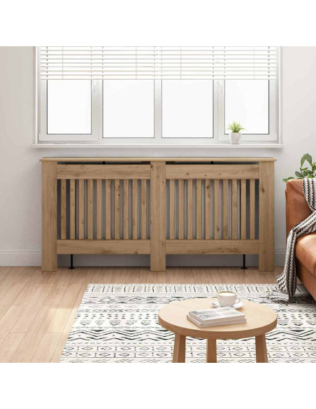 Copertura per radiatori Rovere artigianale 172 x 19 x 81,5 cm