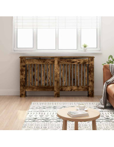 Copertura per radiatori Rovere fumé 152 x 19 x 81,5 cm