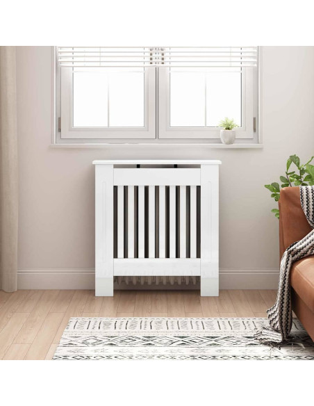 Copertura per radiatori Bianco Lucido 78 x 19 x 81,5 cm