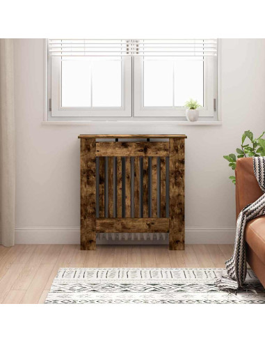 Copertura per radiatori Rovere fumé 78 x 19 x 81,5 cm