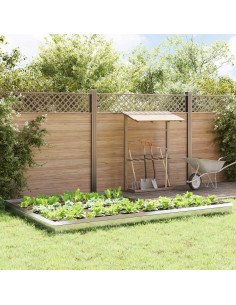 Recinzioni per lumache 16 pcs Argento Acciaio inossidabile