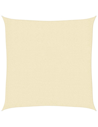 Vela Parasole in HDPE Quadrata 2x2 m Crema