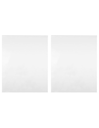 Pellicole a Specchio 2 pz Autoadesive 60x200 cm in PET