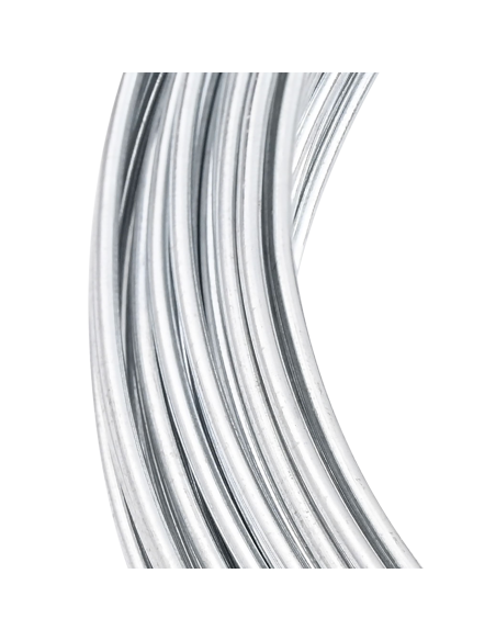 Filo di recinzione Argento 25 m Cavo zincato a caldo immersione