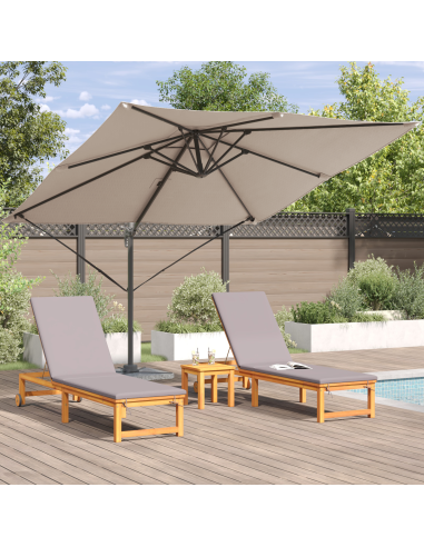 Parasol Roma Talpa 286 x 284 x 265 cm Alluminio e Poliestere
