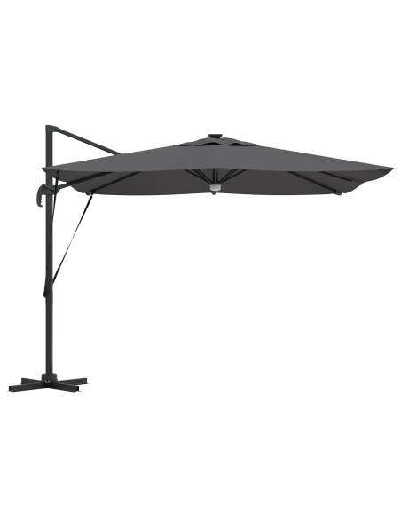 Parasol Roma Antracite 286 x 284 x 270 cm