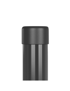 Palo della recinzione 2 pcs Grigio 60 cm