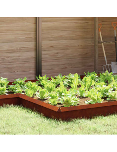 Recinto per lumache Ruggine 13,5 x 13,5 x 25 cm