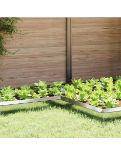 Recinto per lumache Argento 10 x 10 x 25 cm Acciaio zincato 2