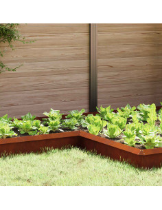 Recinto per lumache 4 pcs Ruggine 10 x 10 x 25 cm