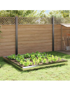 Recinzioni per lumache 12 pcs Argento Acciaio inossidabile