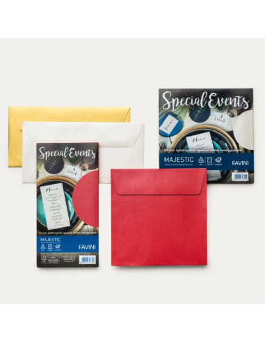 CF10BUSTE S.EVENTS 120G 17X17 RED