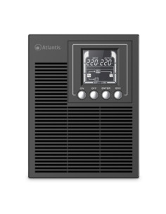 UPS ATLANTIS A03-OP1002XLN Server Online 1000VA (700W) Tower doppia batteria USB/EPO/RS232 1xIEC 2xSchuko LCD